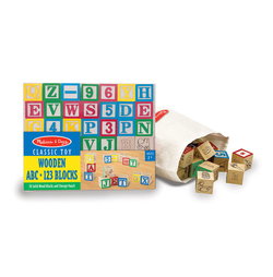 Image of Wooden ABC/123 Blocks (UC)