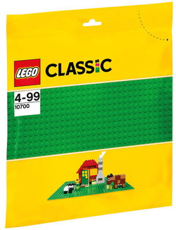 Image of Lego Classic Building Base Plate Green 10’x10′