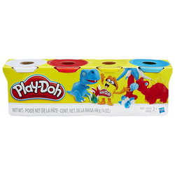 Image of Play-Doh 4-Pack of Classic Colours