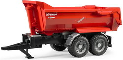 Image of Krampe Tandem Halfpipe Tipping Trailer