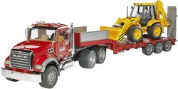 Image of Mack Granite Truck with Low Loader