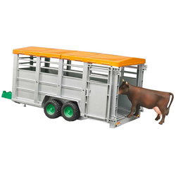 Image of Livestock Trailer with 1 Cow