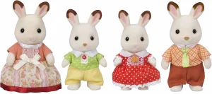 Chocolate Rabbit Family