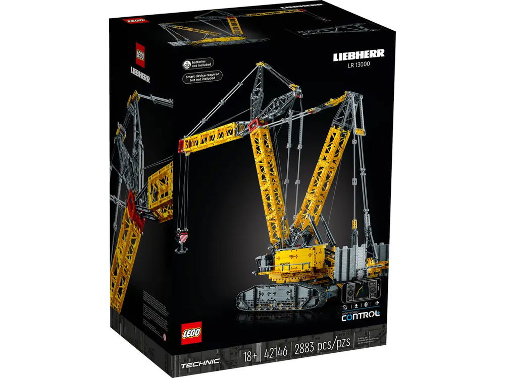 Image of Lego Technic Liebherr Crawler Crane LR 13000 42146