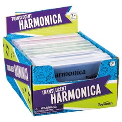 Image of Translucent Harmonica – Assorted Colours