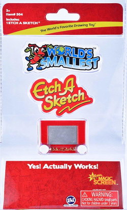 Image of World’s Smallest Etch a Sketch
