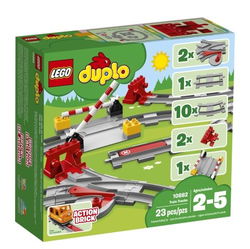 Image of Lego Duplo Train Tracks 10882