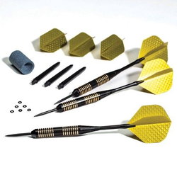 Image of Brass Steel Tip Darts 25g (For use with 660-3055 Bristle Dartboa