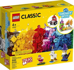 Image of Lego Classic Creative Transparent Bricks 11013