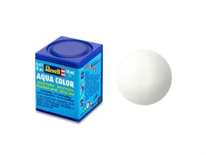 Revell Paint Aqua Color, White, Gloss 18ml, RAL