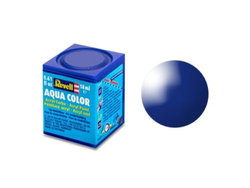 Image of Revell Paint Aqua Color, Ultramarine Blue, Gloss, 18ml, RAL