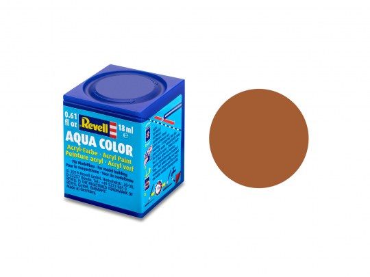 Image of Revell Paint Aqua Color, Brown, Matt 18ml, RAL