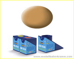 Image of Revell Paint Aqua Color, Ochre Brown, Matt 18ml, RAL
