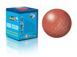 Image of Revell Paint Aqua Color, Bronze, Metallic, 18ml, RAL