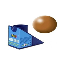 Image of Revell Paint Aqua Color, Wood BrownSilk, 18ml, RAL