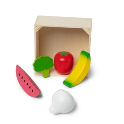 Image of Wooden Food Groups Play Set – Produce