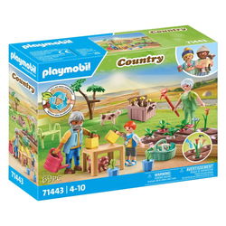 Image of Playmobil Country – Vegetable Garden w/ Grandparents