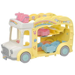 Image of Rainbow Nursery Bus Playset- Calico Critters