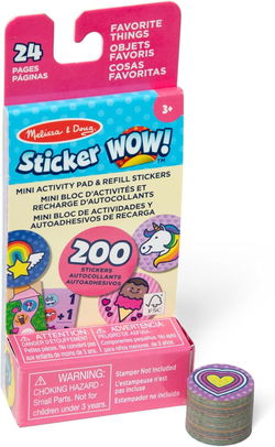 Image of Sticker WOW! Mini Activity Pad with Refill Stickers – Favorite Things
