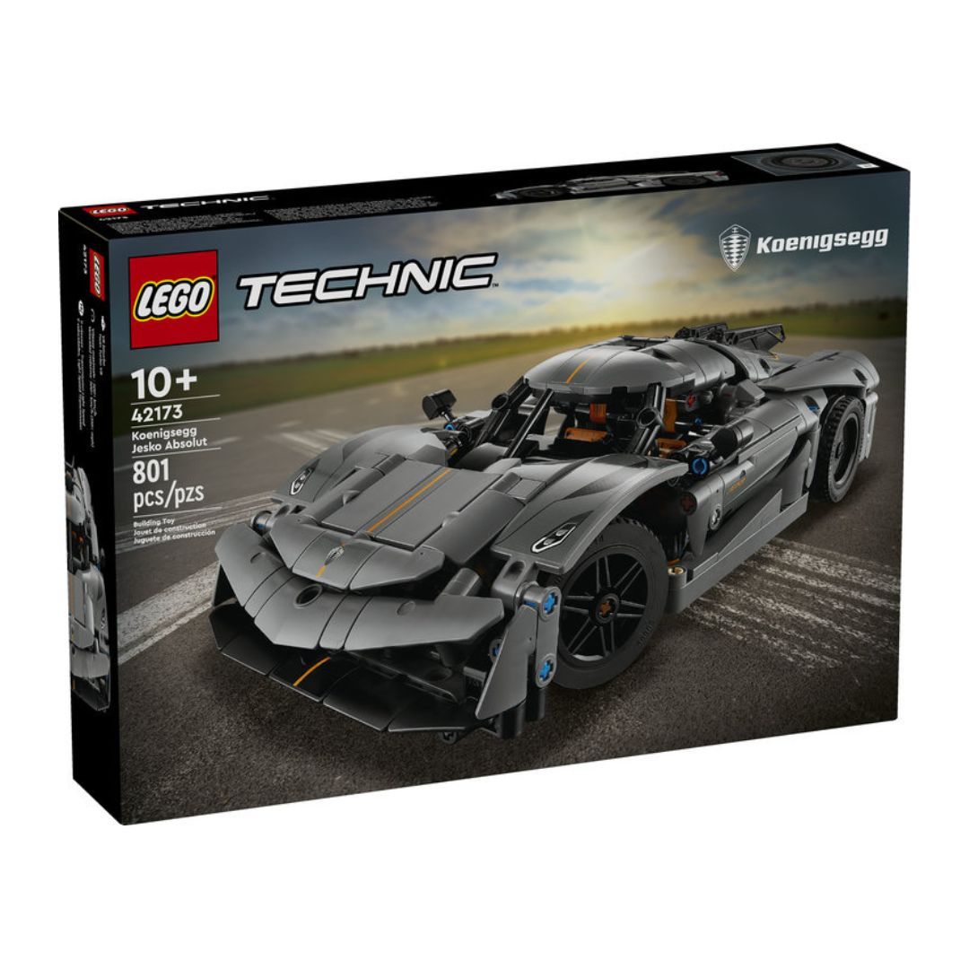 Image of Lego Technic – Koenigsegg Jesko Absolut Grey Hypercar