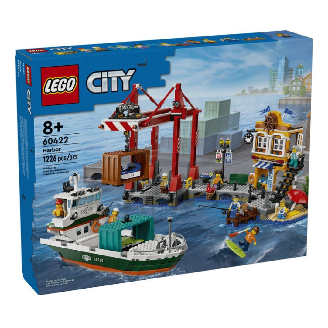 Image of Lego City – Seaside Harbor with Cargo Ship