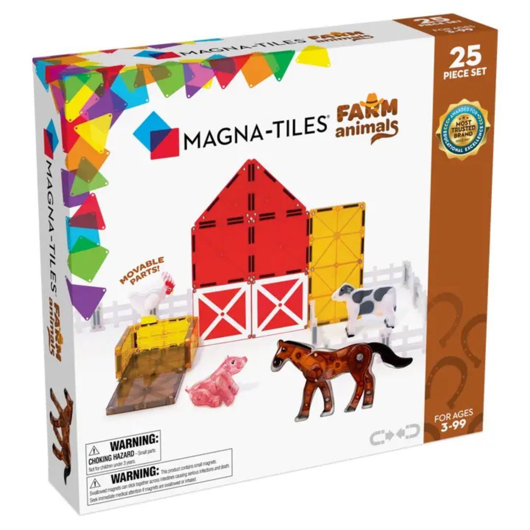 Image of Magna-Tiles Farm Animals 25-Piece Set