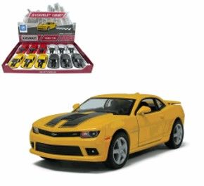 Image of 1:43 Yellow Diecast 2014 Chevrolet Camaro Super Car