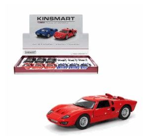 Image of 1:43 White Diecast 1966 Ford GT40 MKII Super Car