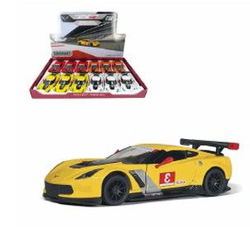 Image of 1:43 Yellow 2016 Chevrolet Corvette C7.R Super Car