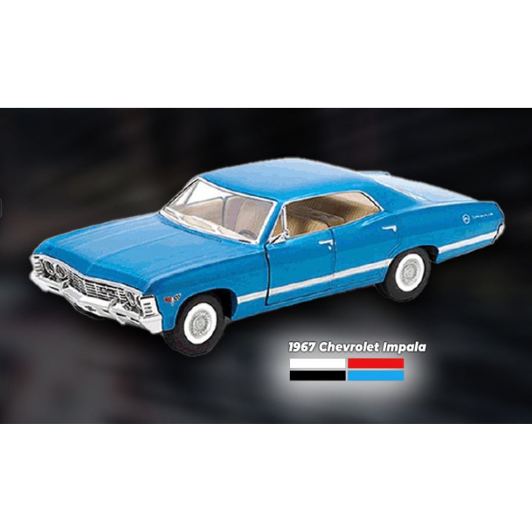 1:43 Blue 1967 Chevrolet Impala City Car