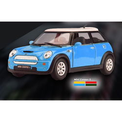 Image of 1:43 Red Mini Cooper 5 City Car