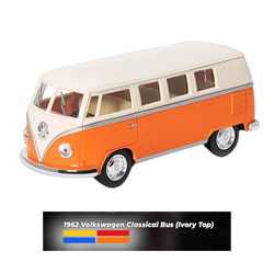 Image of 1:43 Red 1962 Volkswagen Classical Bus City Car