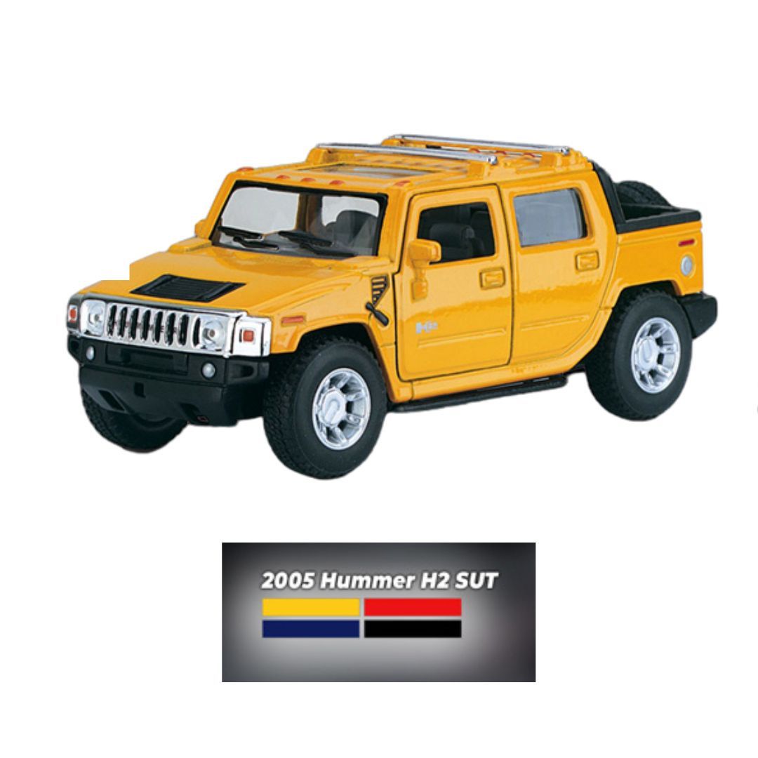 Image of 1:43 Blue 2005 Hummer H2 SUT City Car
