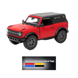 Image of 1:34 Red 2022 Ford Bronco (Hard Top) – Off-Road