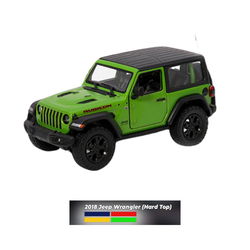 Image of 1:34 Red 2018 Jeep Wrangler (Hard Top) – Off-Road