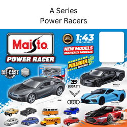 Image of 1:43 Die-Cast Maisto Power Racers 5′ Series A (Assorted)