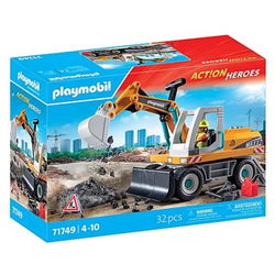 Image of Playmobil Large Excavator 32 pc