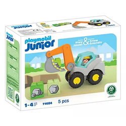 Image of Playmobil JUNIOR: Shovel Excavator 5 pc