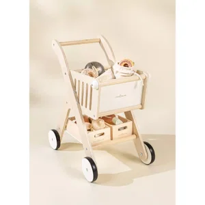 Wooden Shopping Cart - Foam