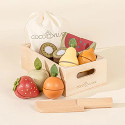 Image of Wooden Fruits Playset