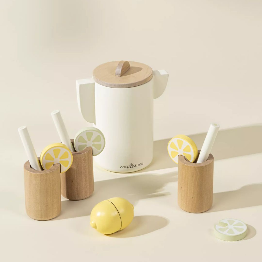 Image of Wooden Lemonade Playset and Accessories
