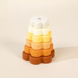 Image of Set of 6 Silicone Stackable Flowers – currently unavailable when sold out