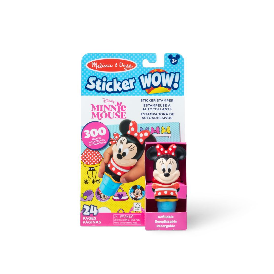 Image of Sticker WOW! Activity Pad & Sticker Stamper – Minnie