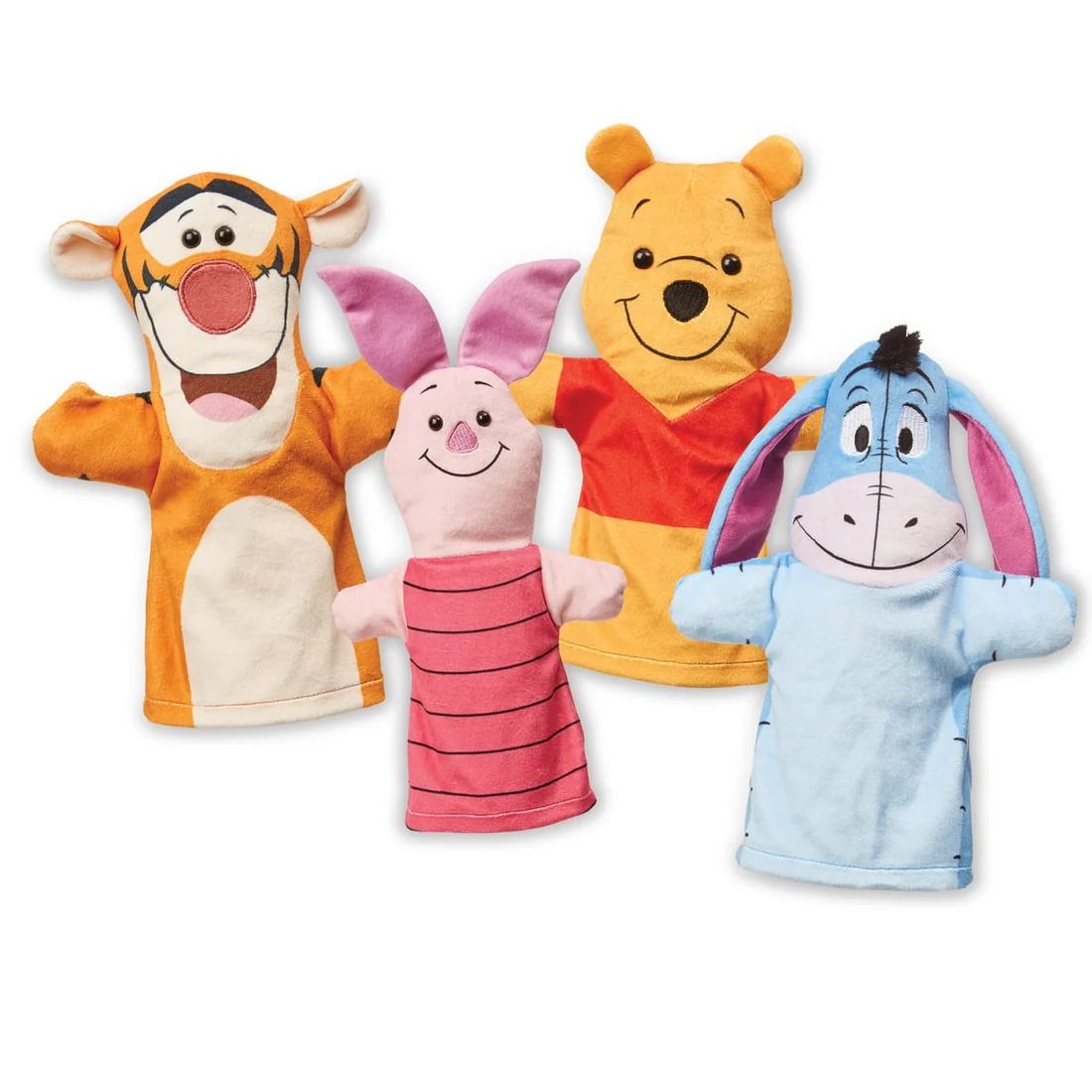 Image of Winnie the Pooh Soft & Cuddly Hand Puppets