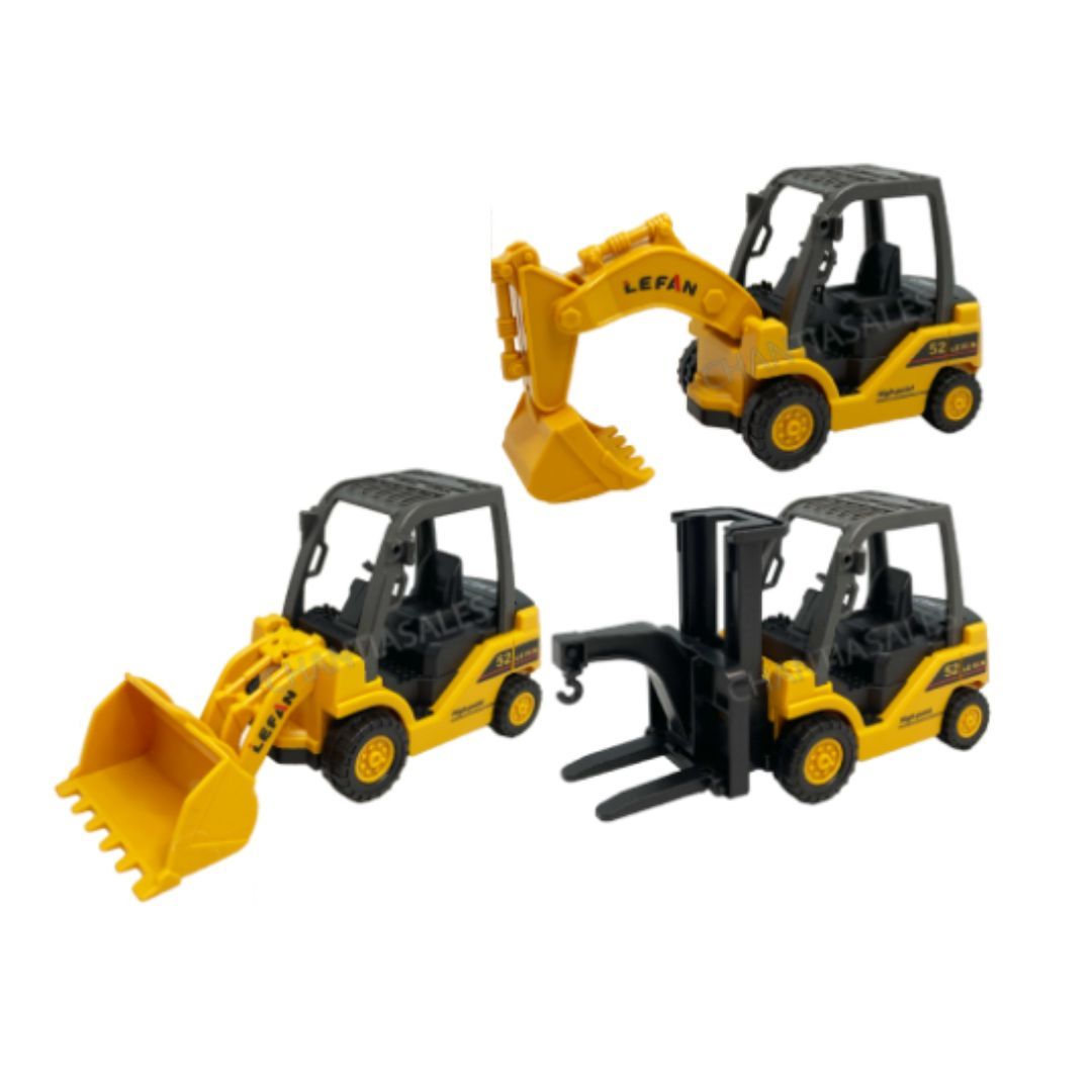 Image of Push & Go Assorted Mini Construction Vehicles
