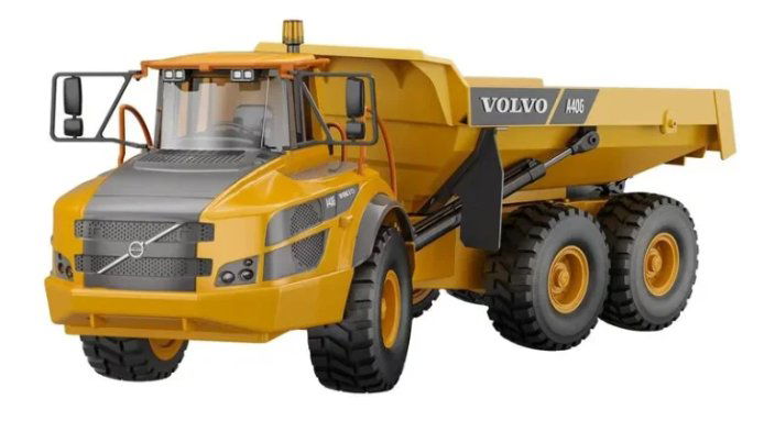 Image of Double E 1:20 Volvo A40G Rc Articulated Hauler Pro