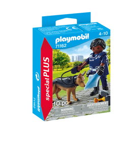 Image of Playmobil Policeman with Dog