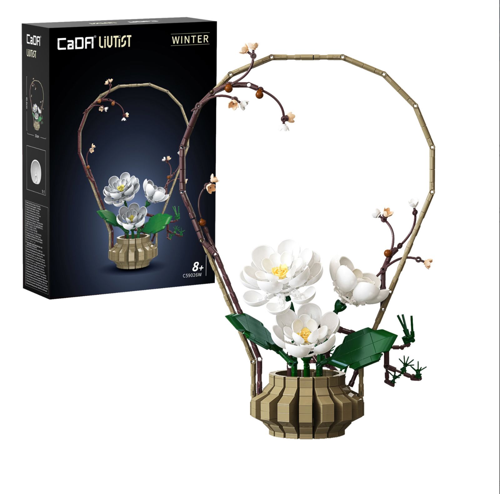 Image of CaDA Floral Art: Winter – 990 Pcs