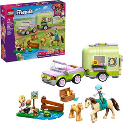 Image of Lego Friends Horse & Baby Foal Trailer