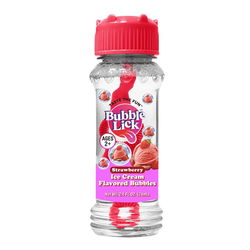 Image of BubbleLick Ice Cream Flavored Bubbles 2.5 oz – Strawberry